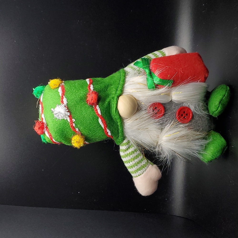 Ayieyill  Gnome Plush - Swedish Tomte Handmade Gnome Home Decor 12.2 inch- GREEN